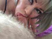 Preview 5 of Hot russian lustful mom AimeeParadise: Blowjob-Blues, or my MILF is my Dick's slave .!. ))