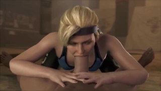 Blowjob For Cassie Cage