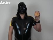 Preview 3 of Masked rubber man challenges you to jerk & cum red light green light joi game PREVIEW