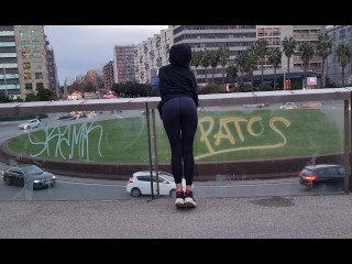 Камелтоэ Я носил узкие штаны для йоги, порванные на публике Оргазм