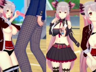 [hentai Game Koikatsu! ] Faça Sexo com Peitões Vtuber Suou Patra.Vídeo 3DCG Anime Erótico.