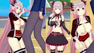 [Hentai Game Koikatsu! ] Faça sexo com Peitões Vtuber Suou Patra.Vídeo 3DCG Anime Erótico.