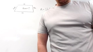 Professor De Matemática Irlandês Musculoso Com Mamilos Perfurados Recebe 69Ed