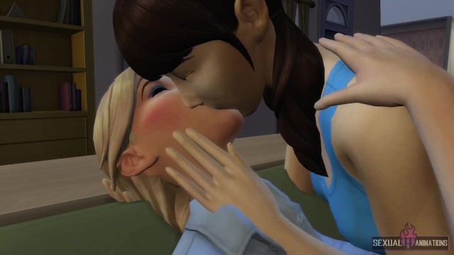 Friends Try Lesbian Sex for the First Time - Sexual Hot Animations