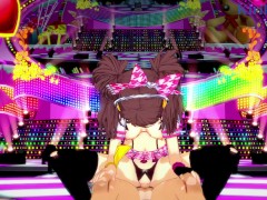 Rise Kujikawa and Yu Narukami have deep fucking on a live stage. - Persona 4 Hentai