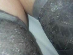 MissLexiLoup hot curvy ass young female jerking off excited between the legs