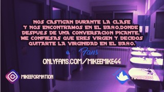 Audio Erótico - EL VIRGEN DE LA CLASE (Audio 19, Español PAJA)