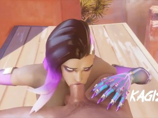 Sombra trying her best