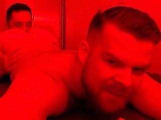 Meet me in the Red Room - Gabe Woods and Sam Brownell Fuck in Red