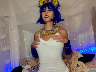 Ankha Swallows Goddess Sacrifices! FULL(Soft Vore, Neck Fetish)