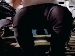 【伪娘】在公园长椅上的扩肛训练 放尿 3/16