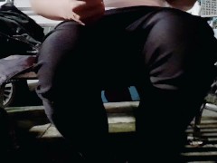 【伪娘】在公园长椅上的扩肛训练 放尿 8/16