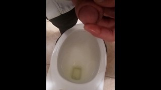 Urinating On My Finger, Standing Over A Toilet (Late Night 11/23/2021)
