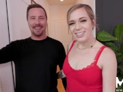 Preview 5 of Beautiful Wife Gets Fucked In Front Of Her Husband! Featuring Rory Knox 01