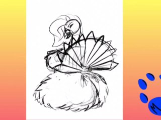 Speed Paint: Drag Turkey Thanksgiving Special