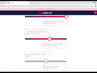 sex type me, verified amateurs, personality test, sfw