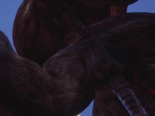Minotaurs Fuck Each Other Hard (Anal Licking / Big Dick) Furry Porn  Wild Side Furries