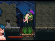 Preview 4 of Nayla's Castle [PornPlay Hentai game] Ep.1 Succubus futanari cum twice in zombie girls