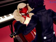 Preview 2 of Ann Takamaki and Ren Amamiya have deep fucking during a mission. - Persona 5 Hentai