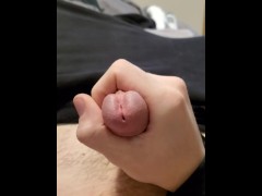 Solo Session Cum Cam shot