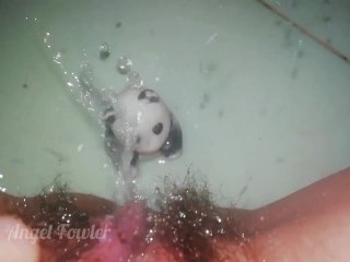 asian pee, pee, golden shower, hairy pussy pissing
