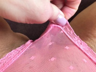 Sheer Super WetPanties with_Slime - Cum Hard At The End With Loud Moans - Rita_Mills