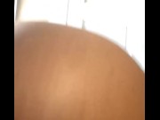 Preview 6 of POV Ebony Twerking Shaking Fat Booty Pussy Dripping Cum