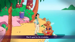 WDDT: Ларри и горячая девушка на пляже - Эпизод 17