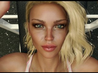 visual novel, fetish, hot brunette, pc gameplay