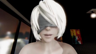 Nier Automata: Le 2B est hors de contrôle et me baise jusqu’à ce que cum