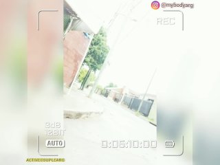 amateur exhibicionismo paseo sin bragas por las_calles de buenos aires en publico