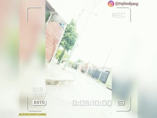 amateur exhibicionismo paseo sin bragas por las_calles de buenos aires en publico