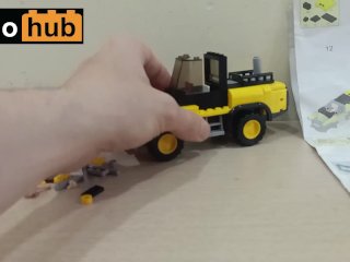 Vlog 58: A Rough, Extreme_and Barely Legal Lego_Bulldozer