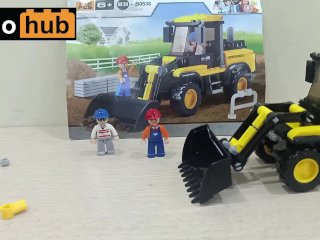 Vlog 58: A rough, extreme and barely legal Lego bulldozer