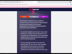 SexType.Me Survey Playthrough (Results)