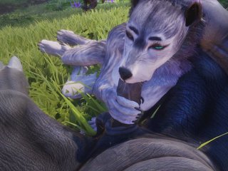 wild life game, cartoon, 60fps, blowjob