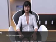Preview 6 of Pantyhoes: Big Boss Is Fucking And Talking With His Employees In His Office-Ep 4