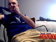 Preview 2 of Justa9er Jacking His Huge White Cock, Pumping & Shooting a Huge Load