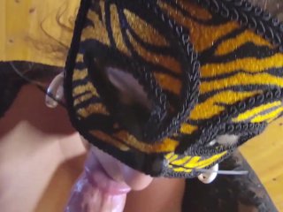 Huge_COCK Marvels at Mistress Thursday Amazing COCK WORSHIP Attention &Blows His Load -CLOSE POV