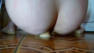 Two dildos for a whore