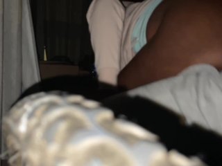 Got Interrupted While Pounding_Her Pussy onThe Balcony