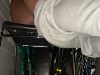 Got Interrupted while Pounding Her pussy onthe balcony