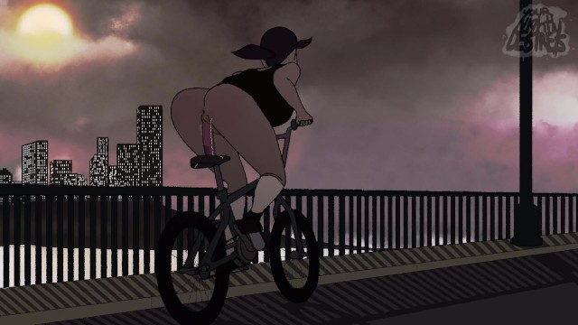 640px x 360px - Slutty Girl Rides Dildo on Bike in Public Animation Loop - Pornhub.com