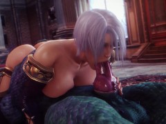 Ivy Valentine suck big cock argonian - Soulcalibur (noname55)