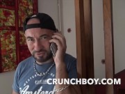 Preview 3 of french slut creampied in jockstrap bareback by daddy master huge cock for crunchboy