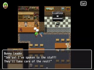 Yuka Scattred Shard Of The Yokai [PornPlay Hentai game] Ep.7 bunnysuit huge tits_massage by old man