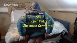 * Versão longa * Extra Conforto Humping North Face Womens Nuptse e Big Puffy Japanese Comforter
