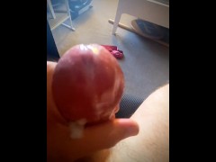 Thick Extra Large Cum Load from XL Cock with Fleshlight