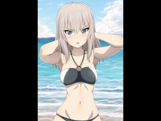 Fap to the_beat challenge Erika Girls Und Panzer