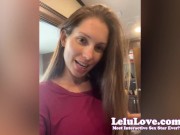 Preview 1 of Lelu Love - 1 of my FAVE RV adventures so far, lots of asshole puckering & gaping & spreading & more